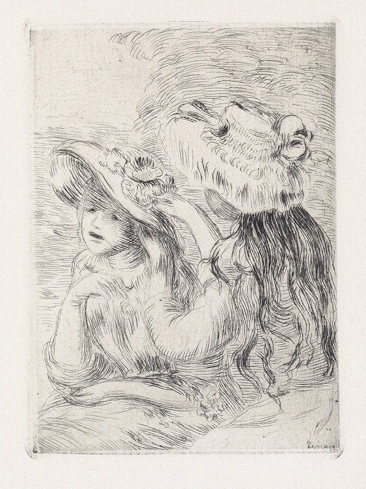 Le Chapeau Épinglé by Pierre-Auguste Renoir