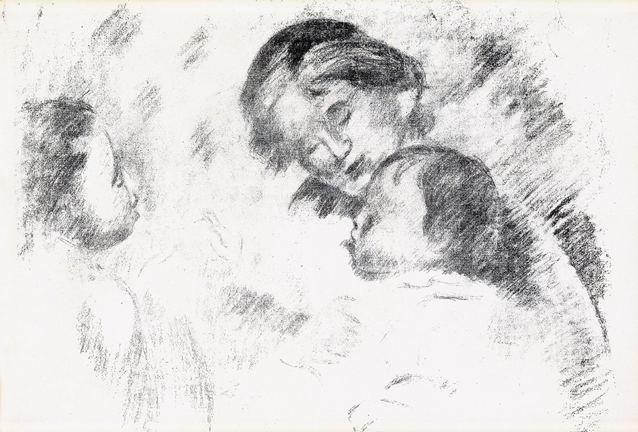 Une Mère et Deux Enfants by Pierre-Auguste Renoir
