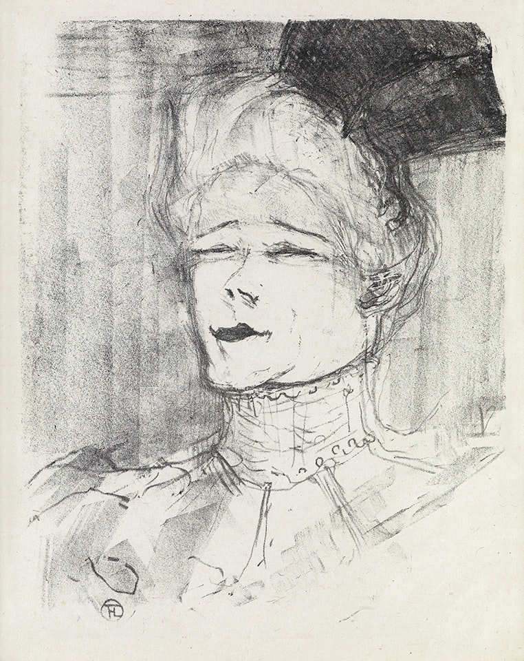 Jeanne Granier by Henri de Toulouse-Lautrec