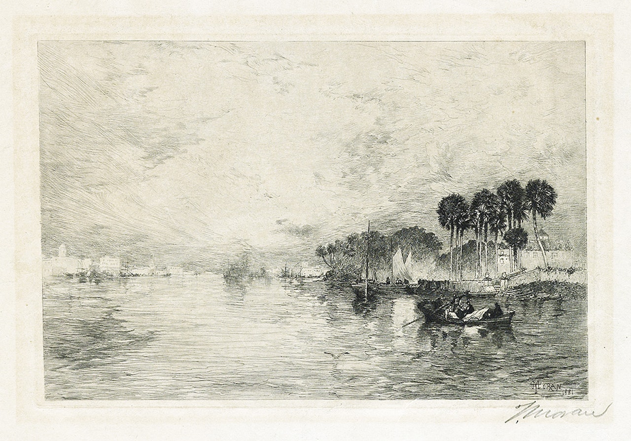 Morning on the St. John's, Florida by Thomas Moran