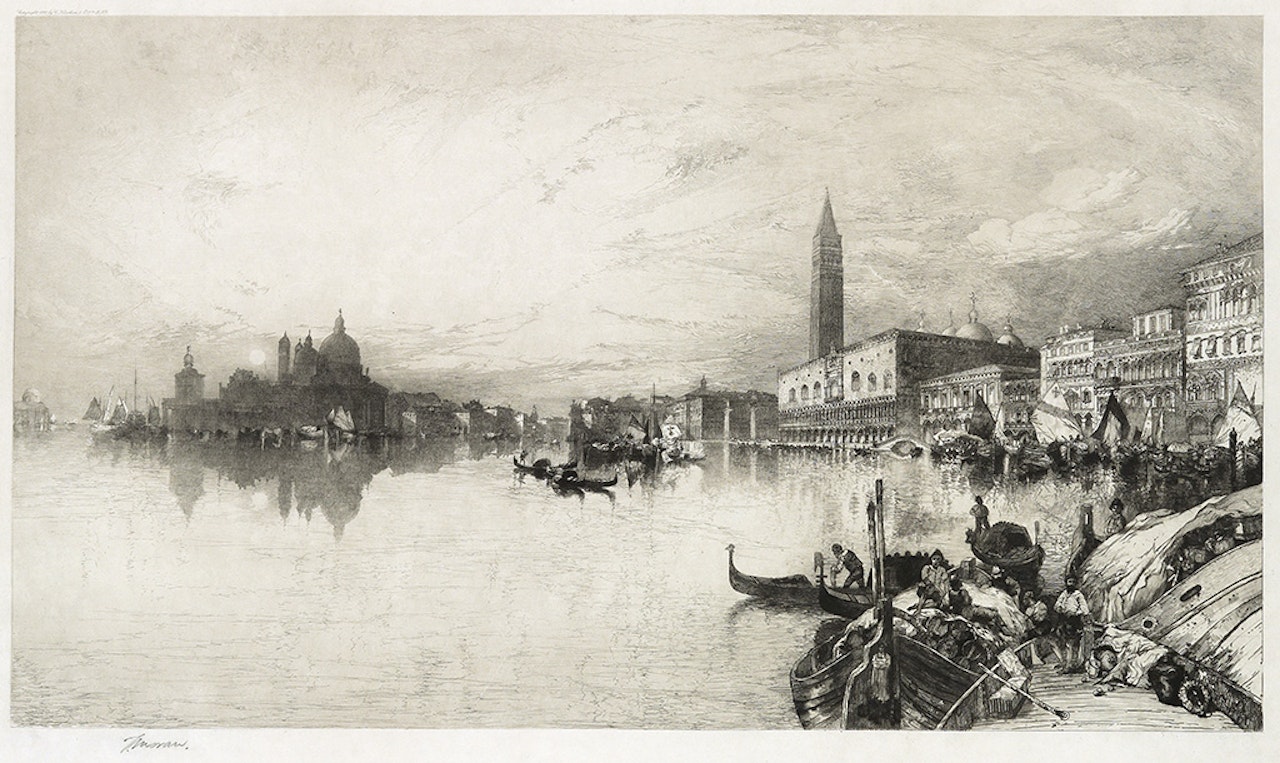 The Gates of Venice by Thomas Moran