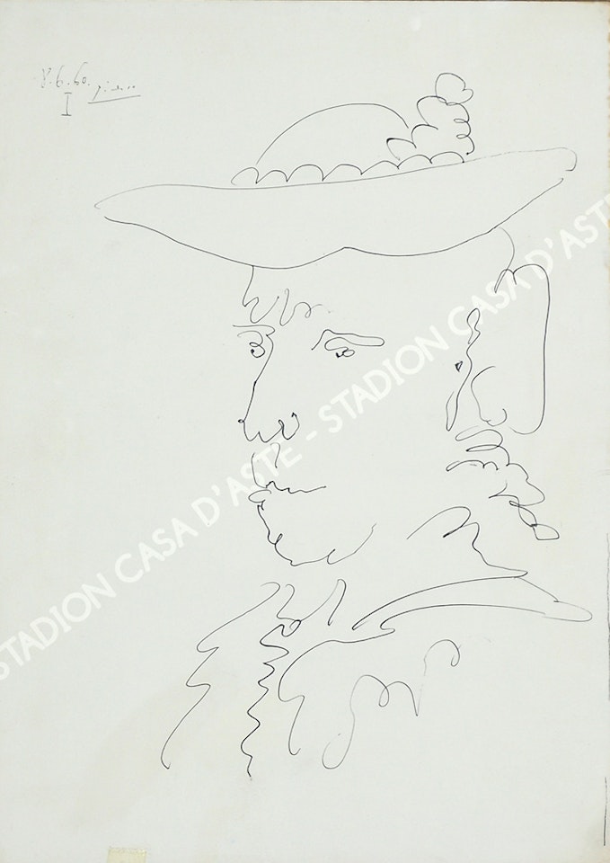 "Portrait" by Pablo Picasso