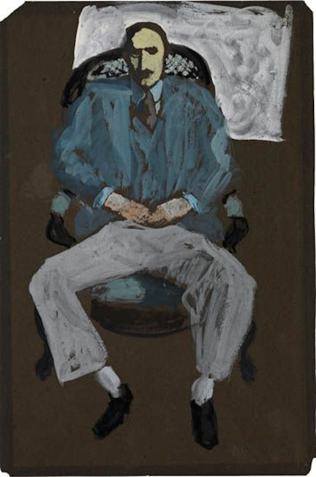 Seated Man by Milton Avery