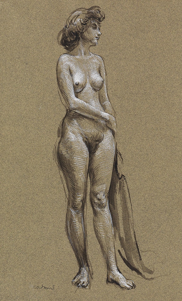 Female Nude by Paul Cadmus