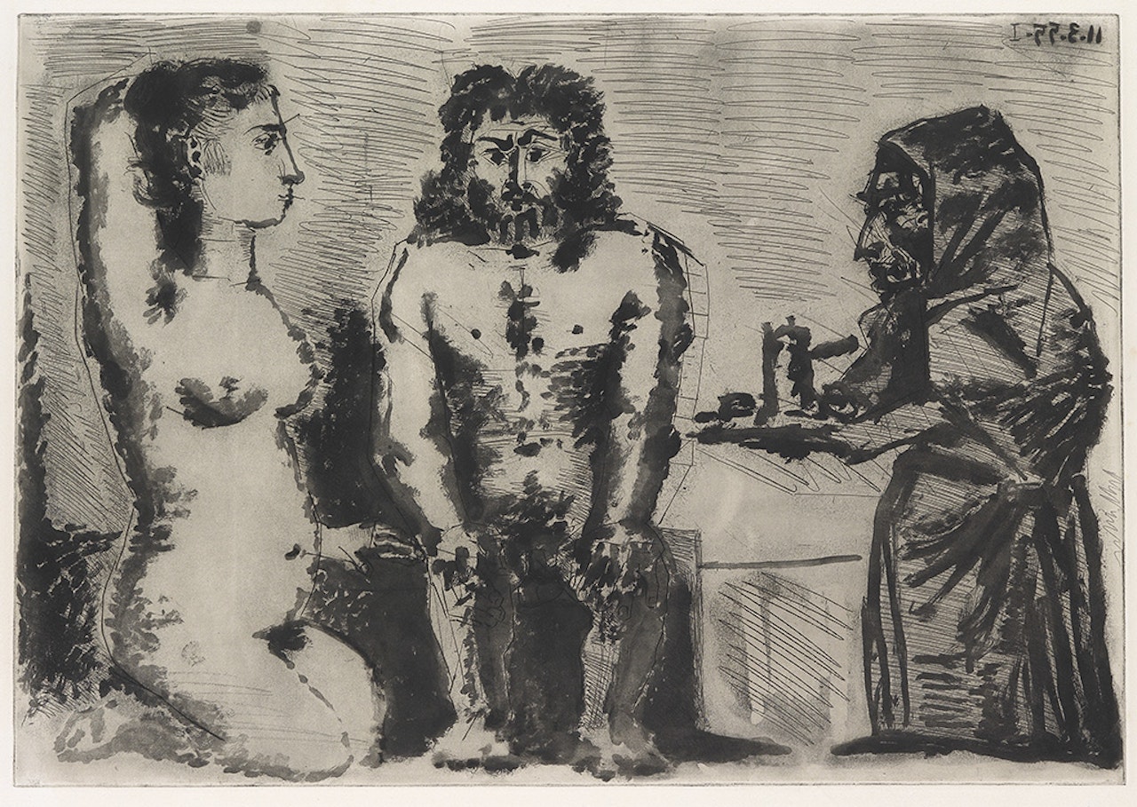 Maison Close: Le Chocolat II by Pablo Picasso