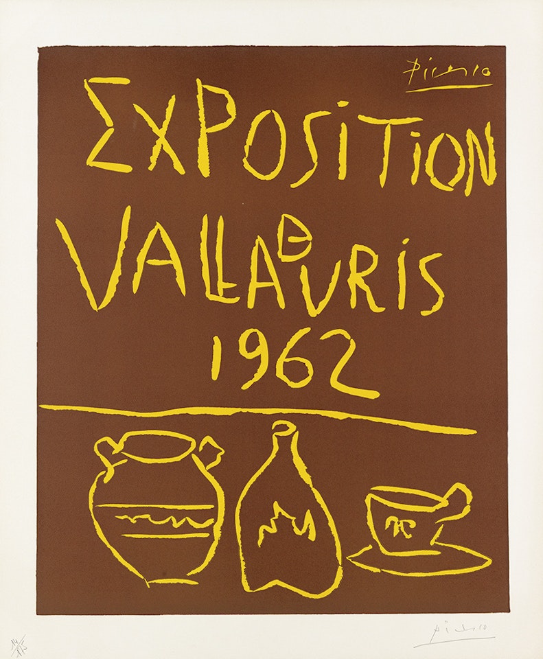 Exposition Vallauris 1962 by Pablo Picasso