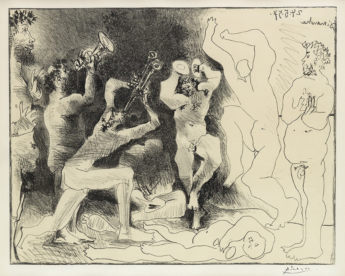 La Danse des Faunes by Pablo Picasso