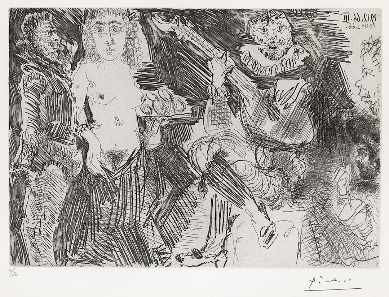 La Sérénade Rustique by Pablo Picasso