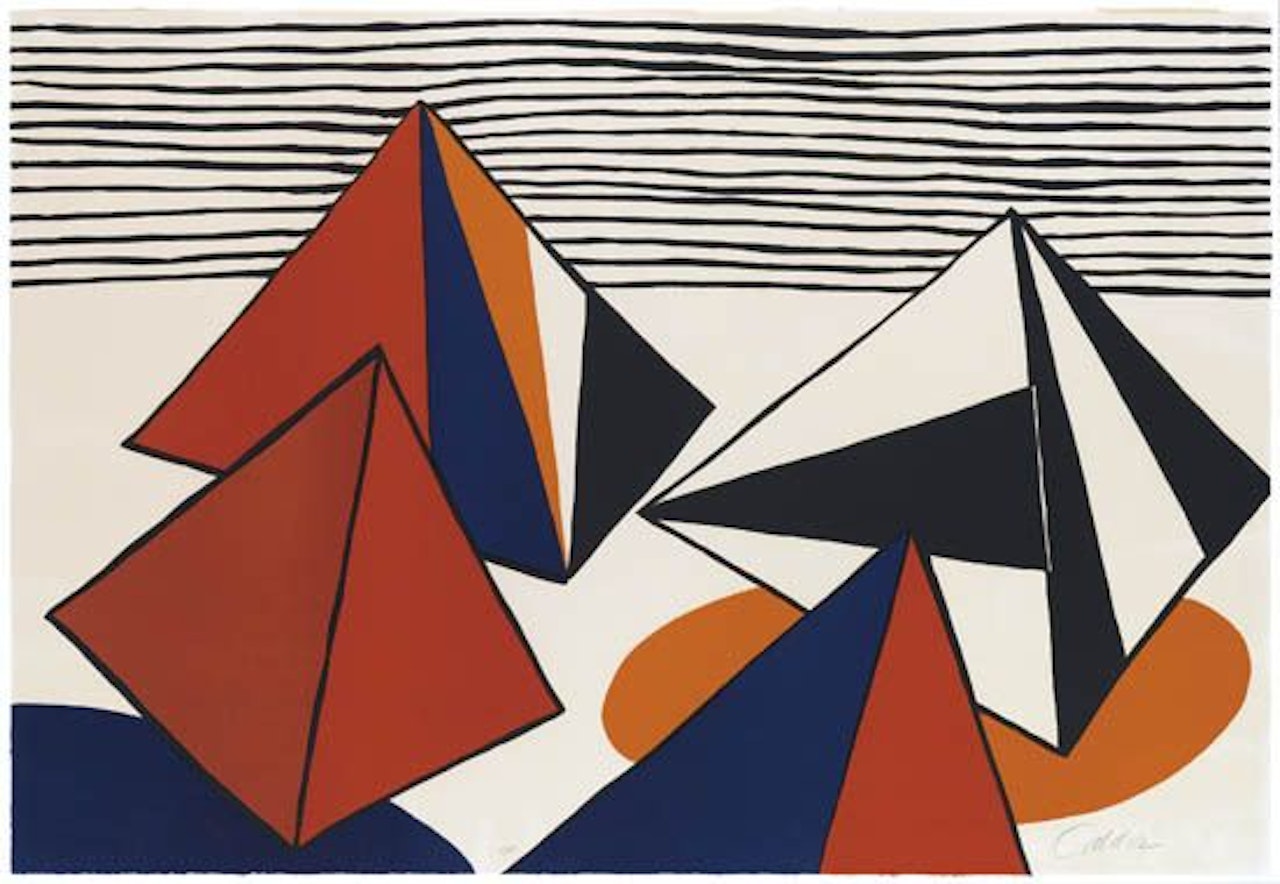 Pyramids by Alexander Calder