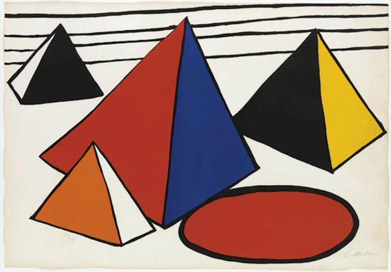 Pyramids by Alexander Calder