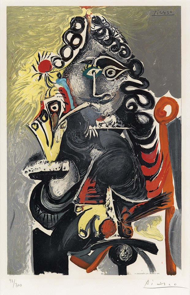 Le Cavalier by Pablo Picasso