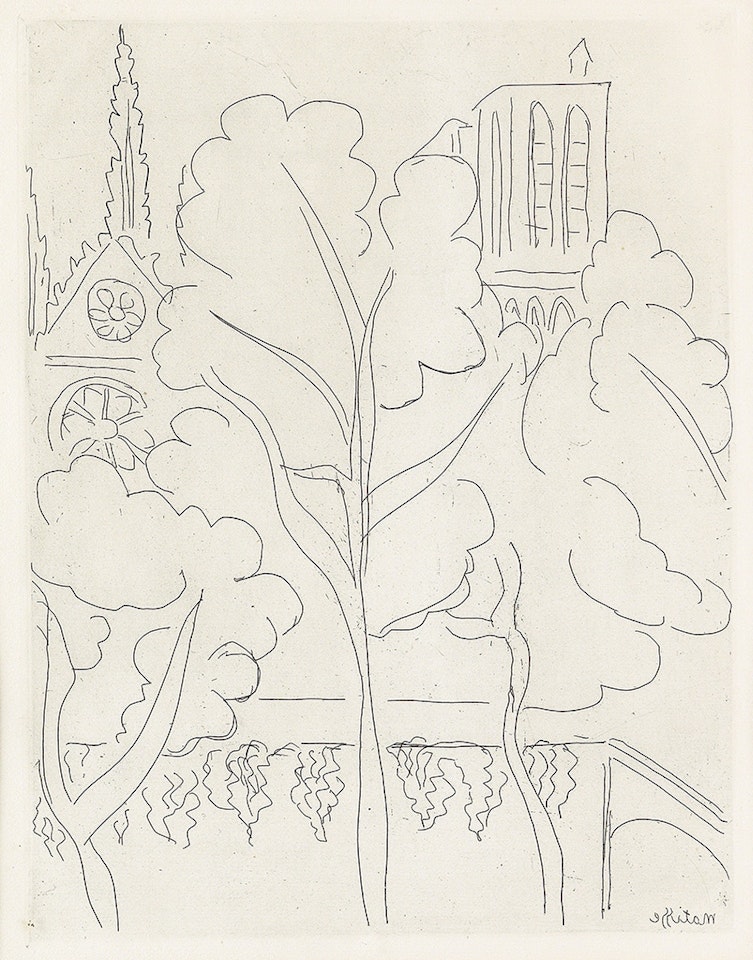 La Cité--Notre Dame by Henri Matisse