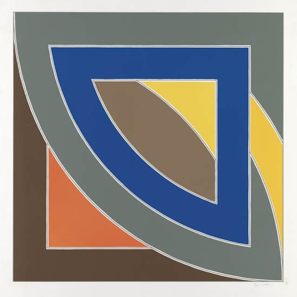 River of Ponds I by Frank Stella