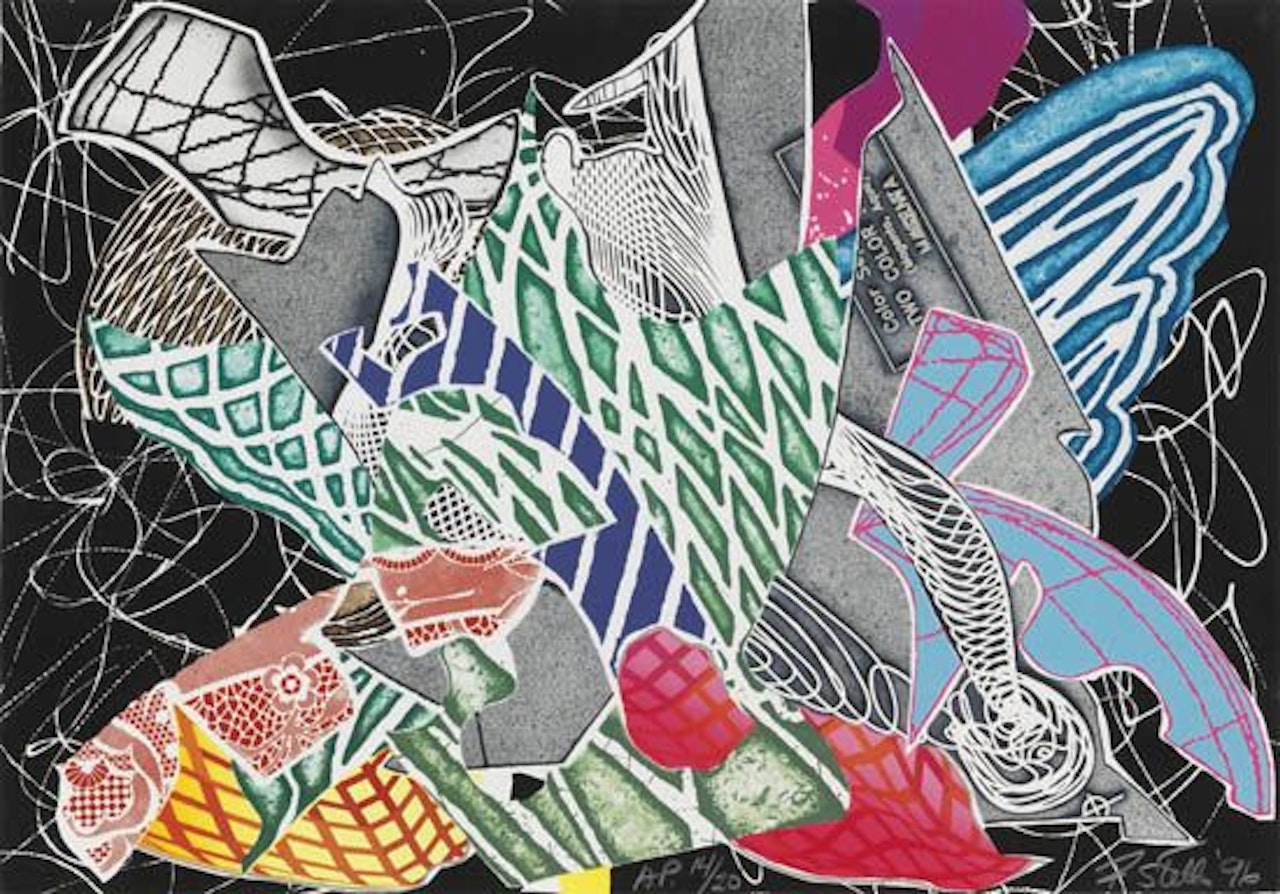 Hudson River Valley by Frank Stella