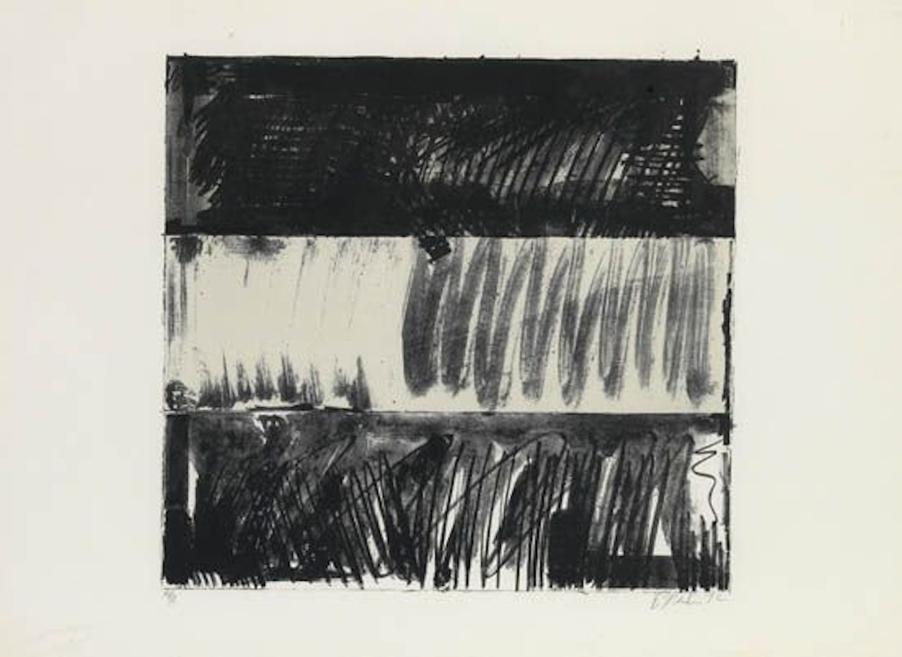 Untitled Press Series by Brice Marden