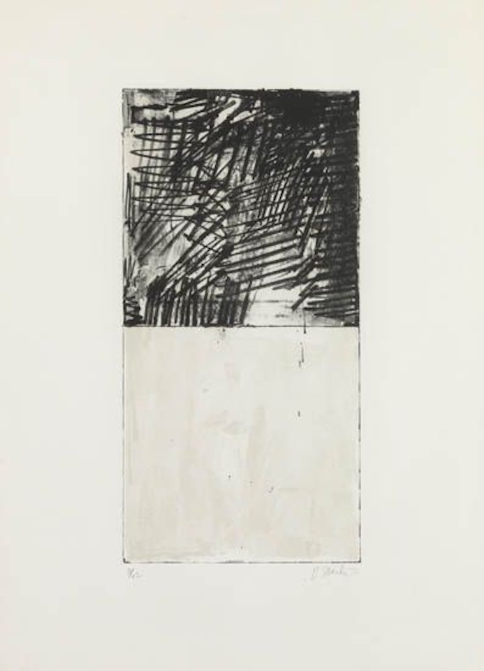 Untitled Press Series by Brice Marden