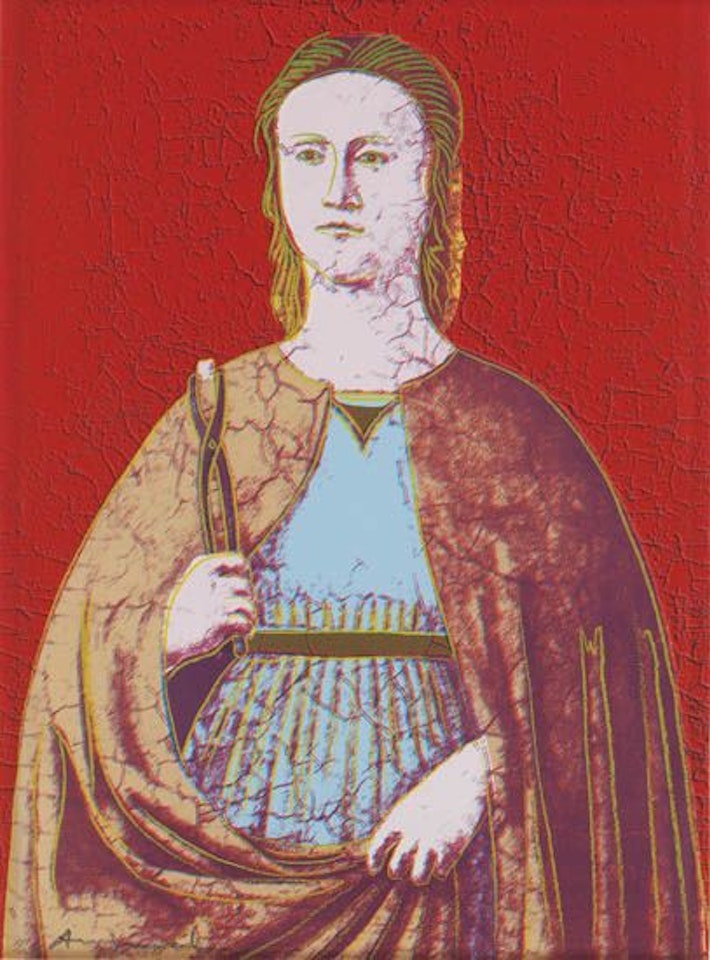 Saint Apollonia by Andy Warhol