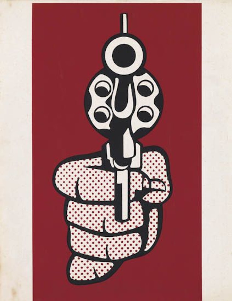 Pistol by Roy Lichtenstein