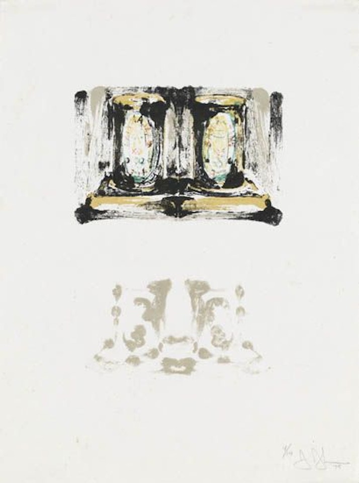 Ale Cans (II). by Jasper Johns