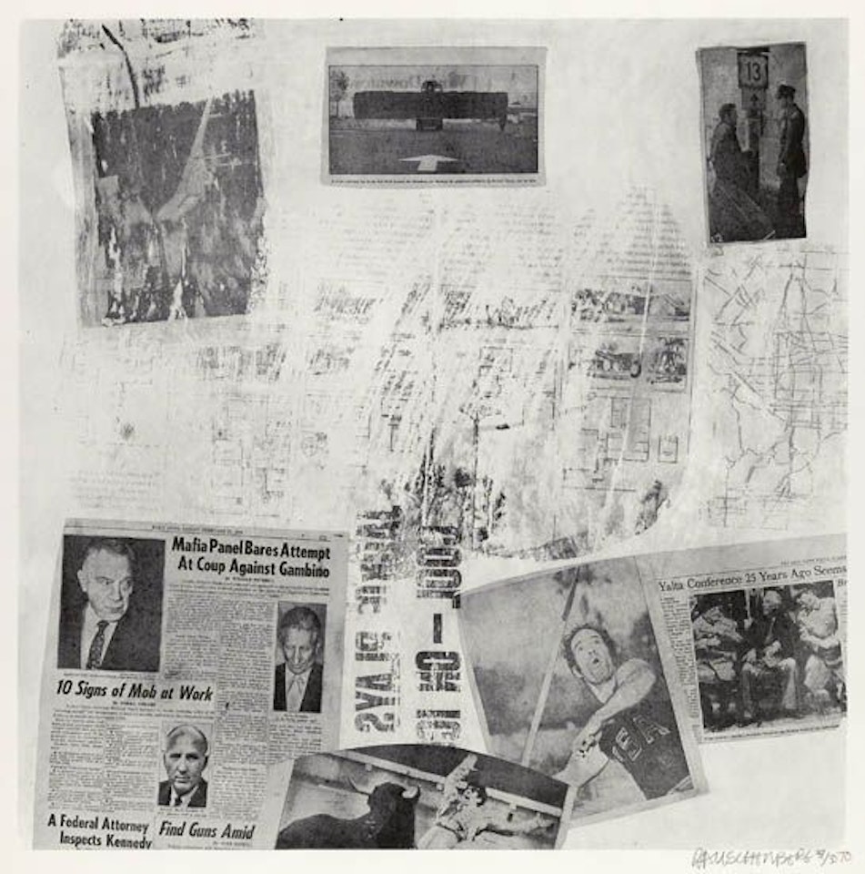 Features from Currents by Robert Rauschenberg
