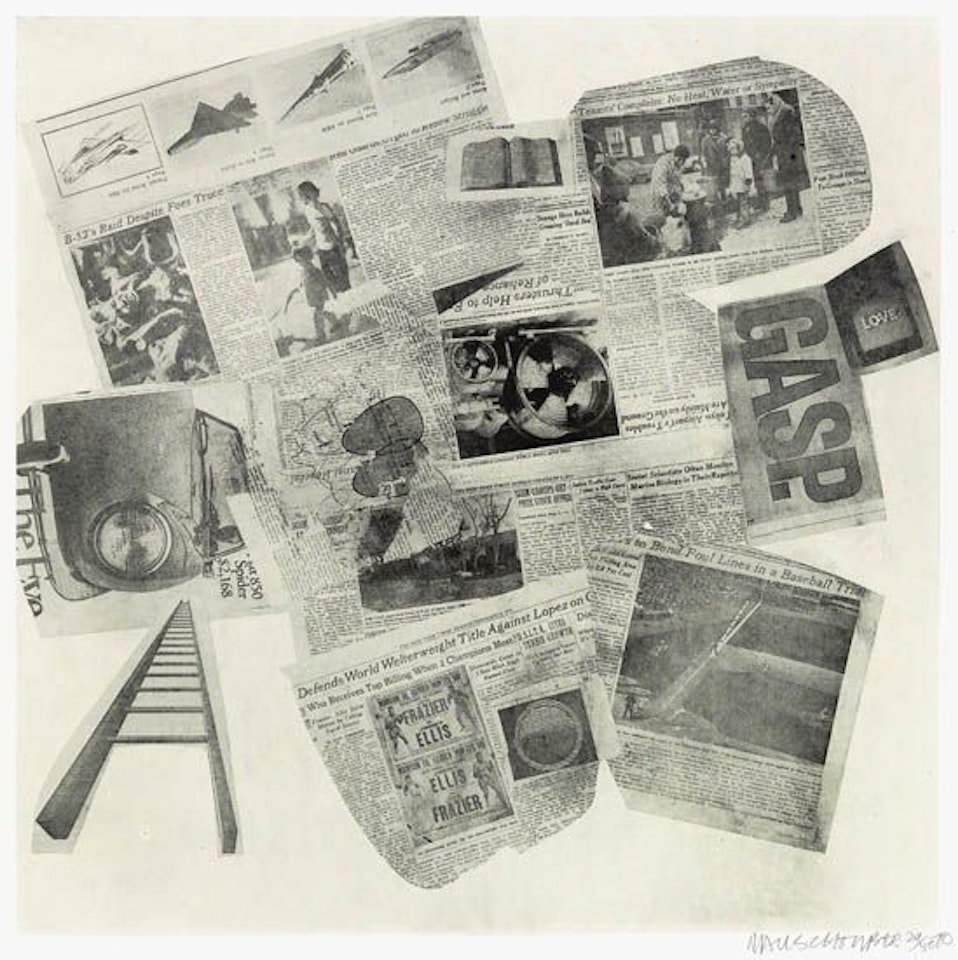 Features from Currents by Robert Rauschenberg