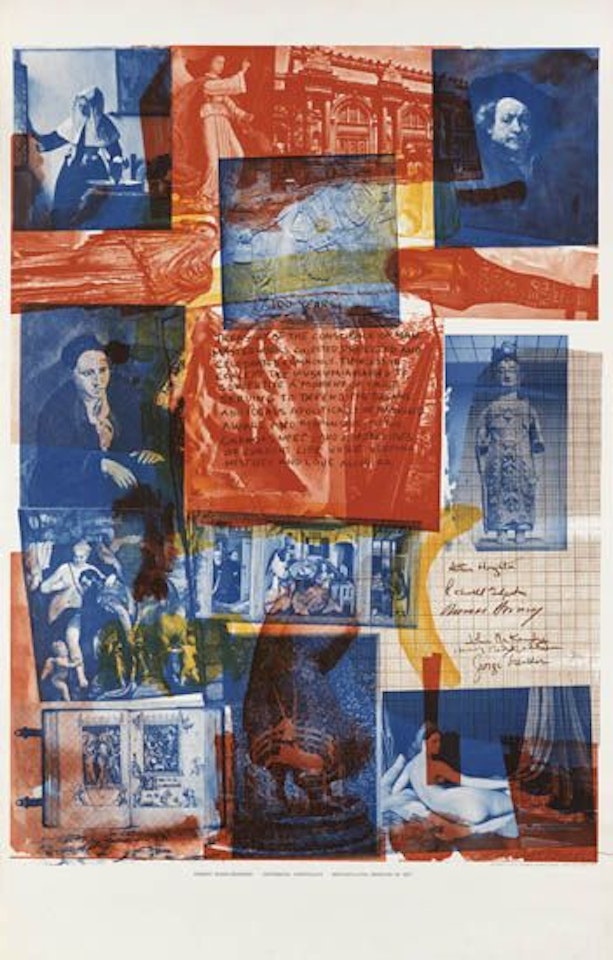 Centennial Certificate MMA by Robert Rauschenberg