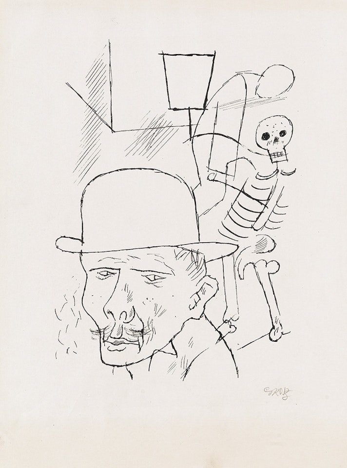 Tod auf der Strasse by George Grosz