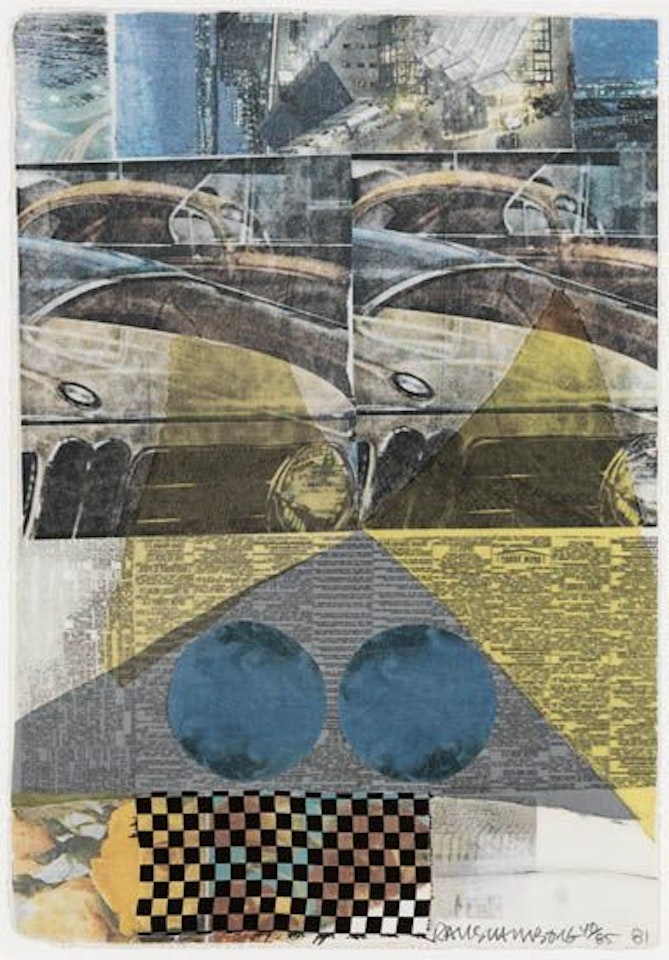 Arcanum XI by Robert Rauschenberg