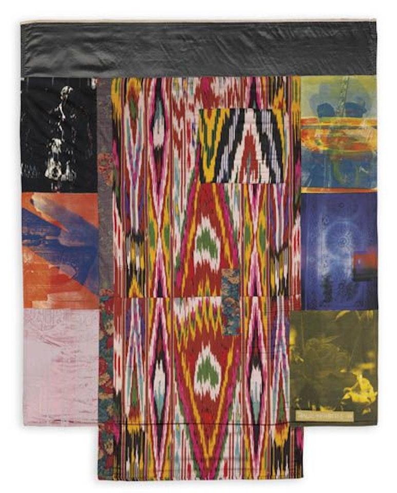 Samarkand Stitches III by Robert Rauschenberg