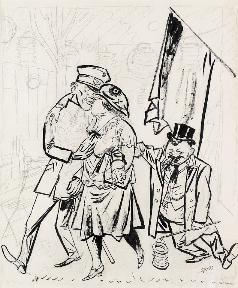 Contretemps by George Grosz