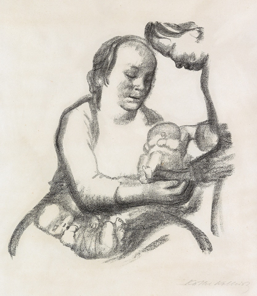 Mütter gebt von euerm Überfluß! by Kathe Kollwitz