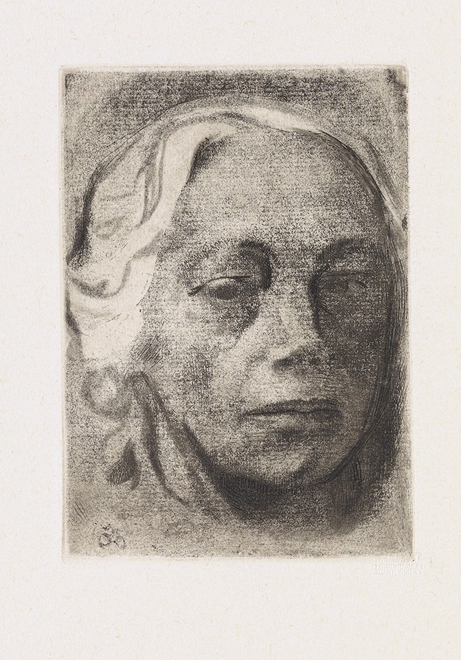 Zehn Originalradierungen by Kathe Kollwitz