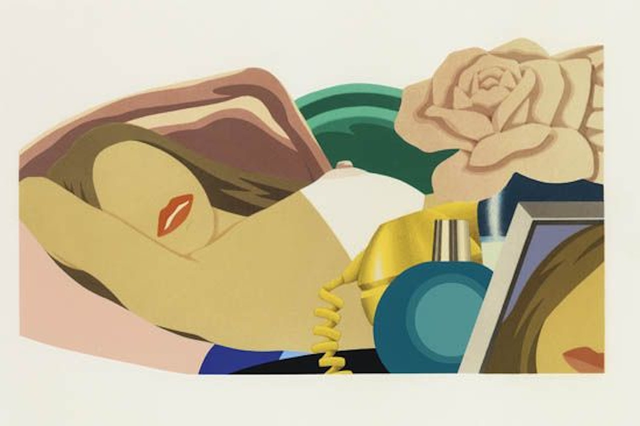 Nude with Rose by Tom Wesselmann