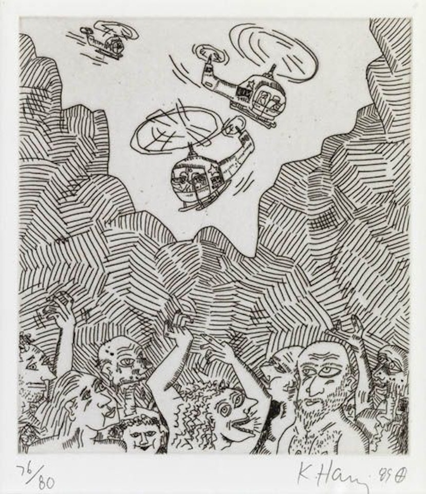 The Valley 12 by Keith Haring