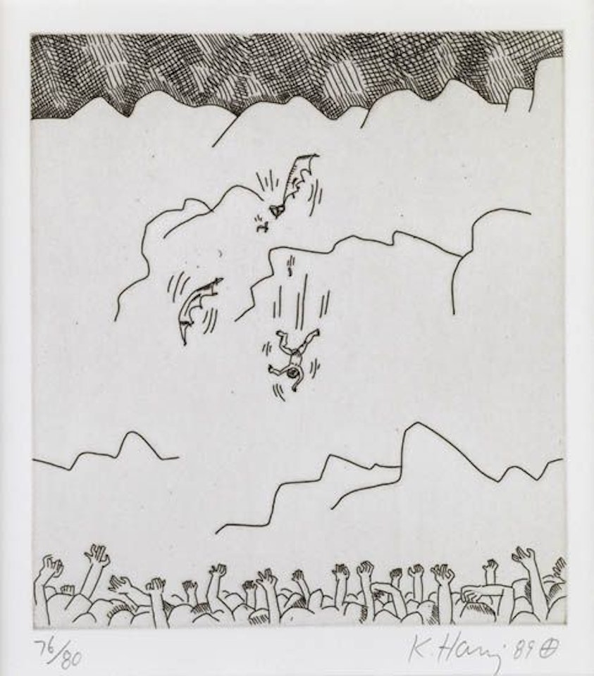 The Valley 4 by Keith Haring