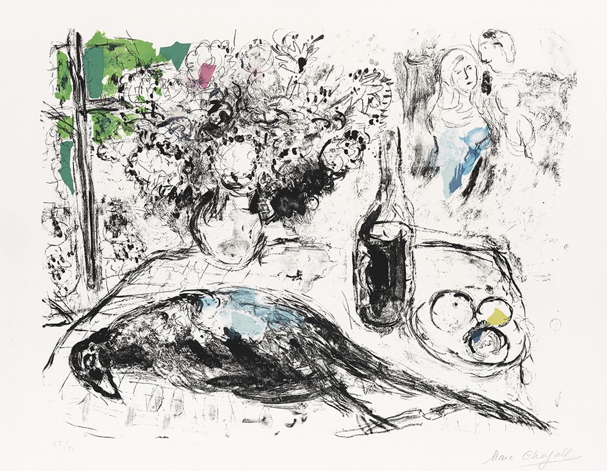 Le Faisan by Marc Chagall
