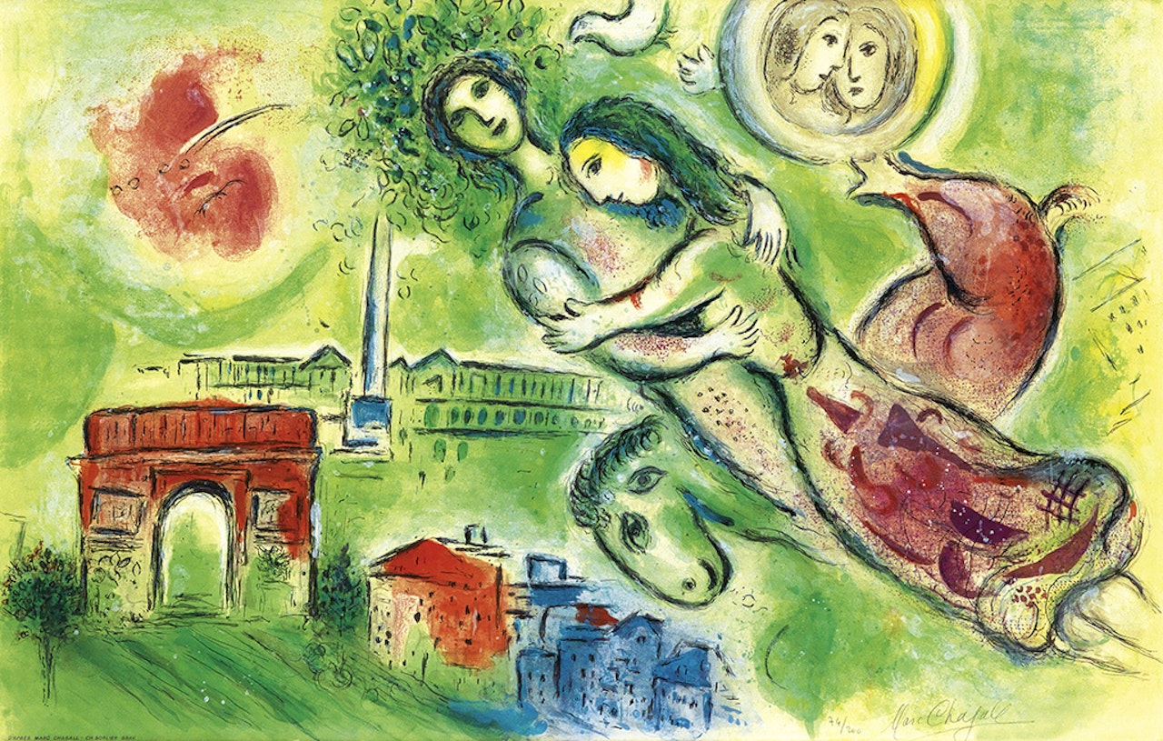 Romeo and Juliet by Marc Chagall