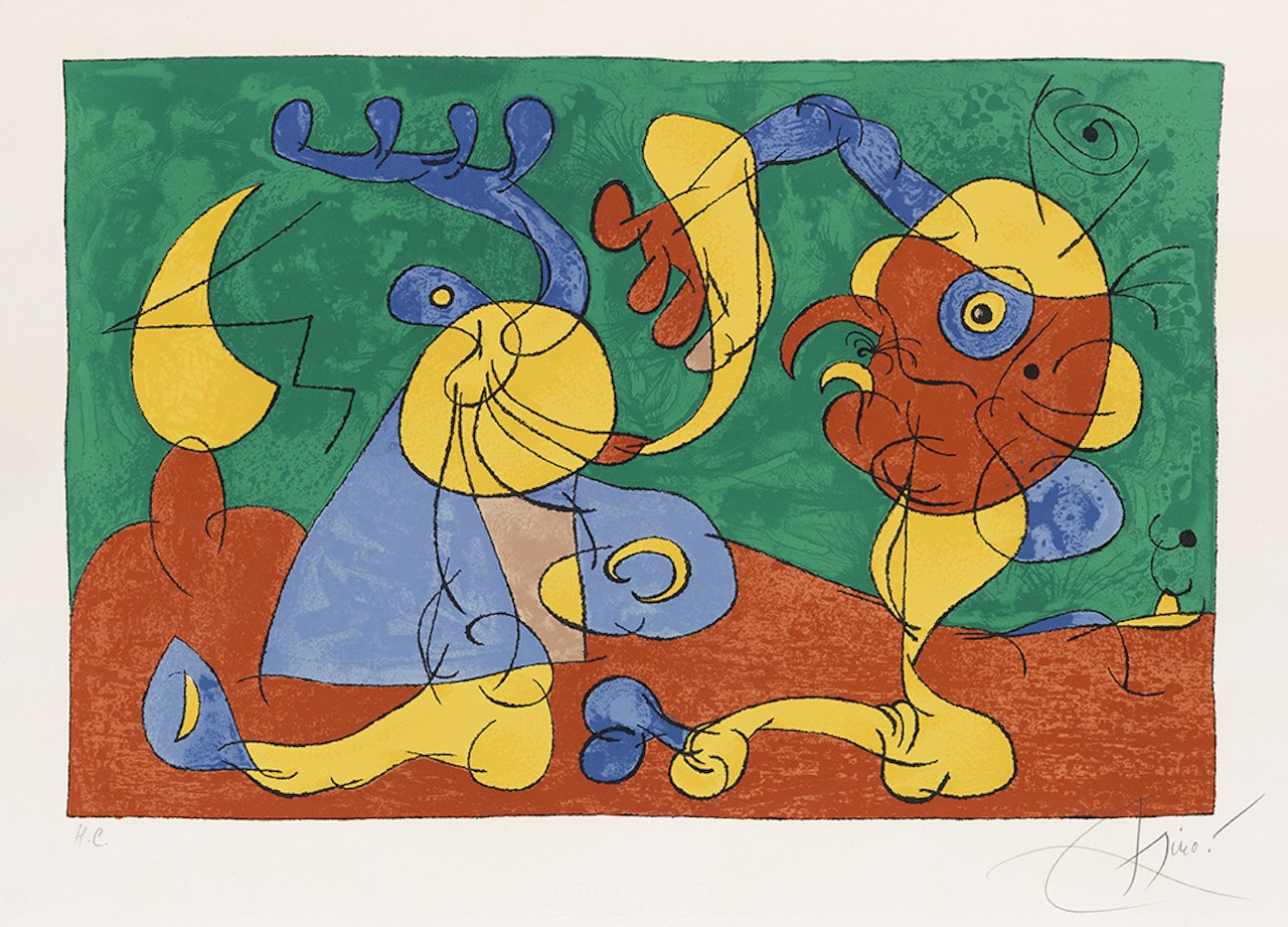 Ubu Roi by Joan Miró