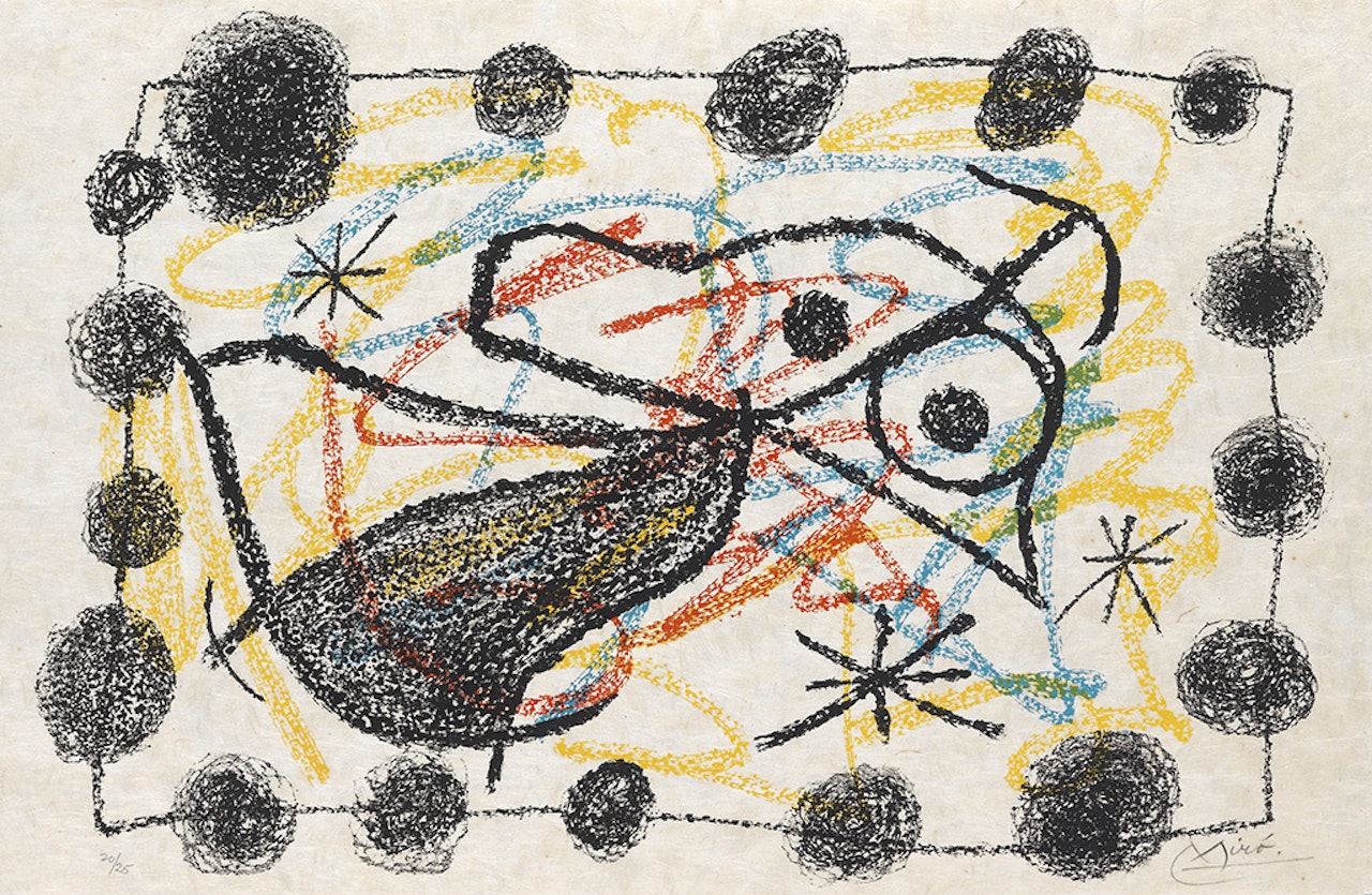 Bouquet de Rêves pour Neila by Joan Miró