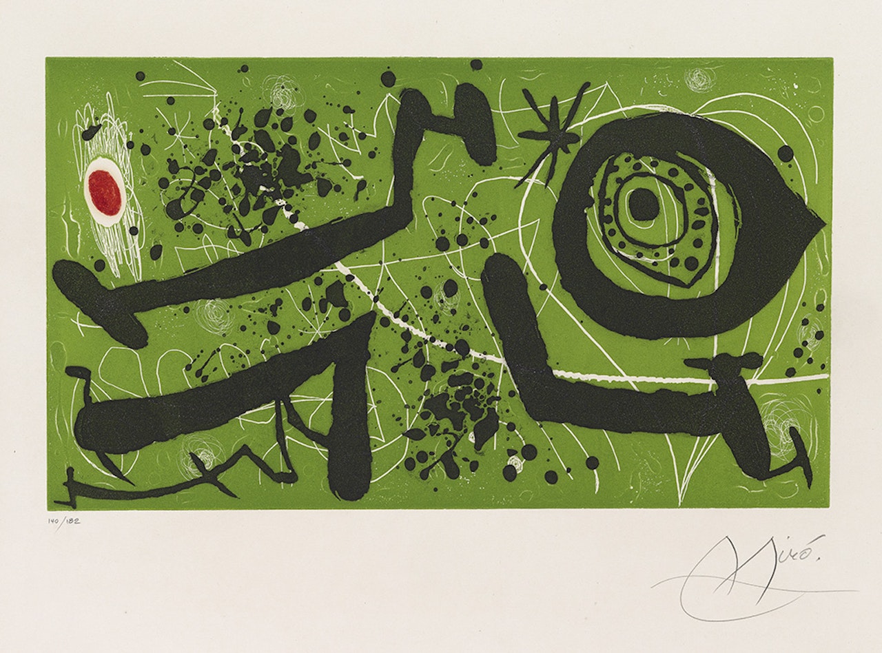 Picasso i Els Reventos by Joan Miró