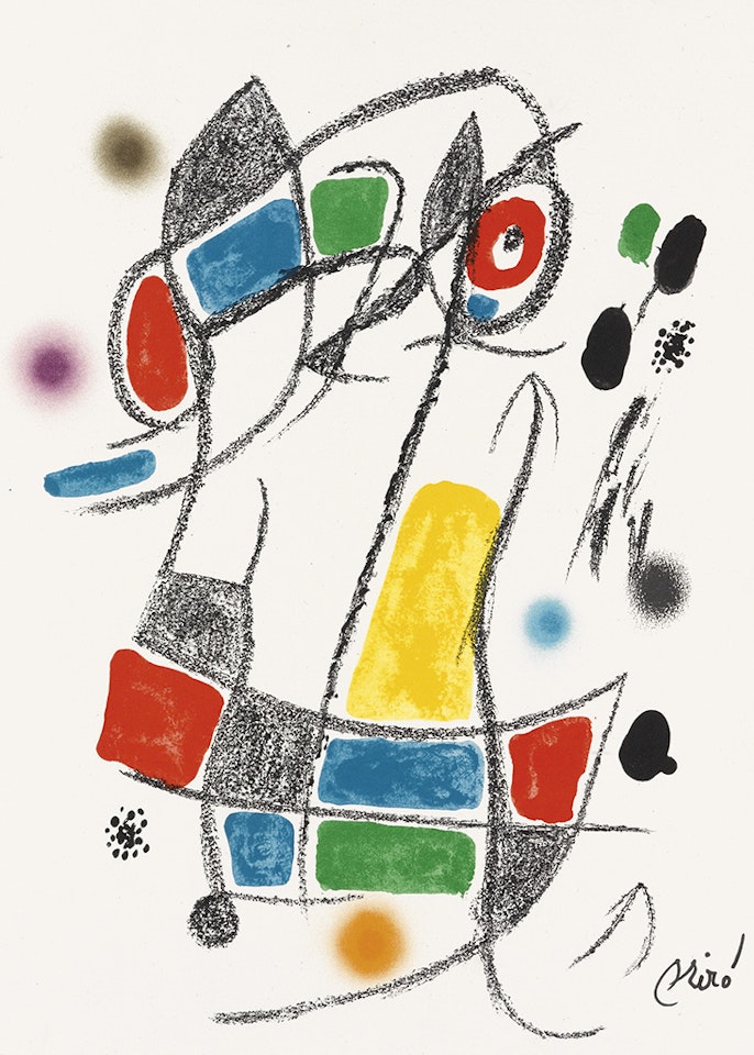Maravillas con Variaciones Acrósticas en El Jardín de Miró by Joan Miró