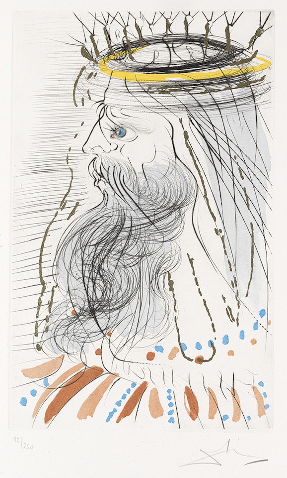 King Solomon by Salvador Dali