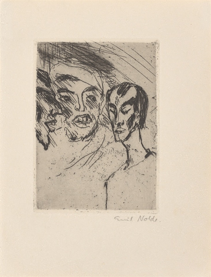 ”Joseph und seine Brüder I” by Emil Nolde