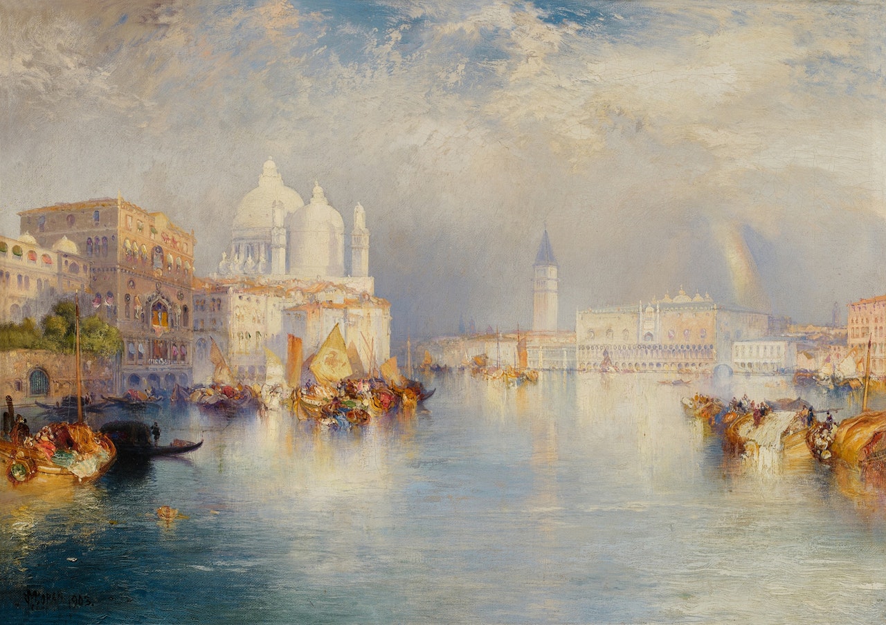 Grand Canal, Venice by Thomas Moran