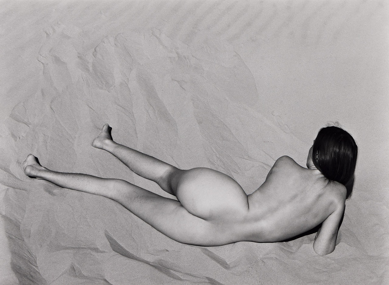 Nude on Sand, Oceano by Edward Weston