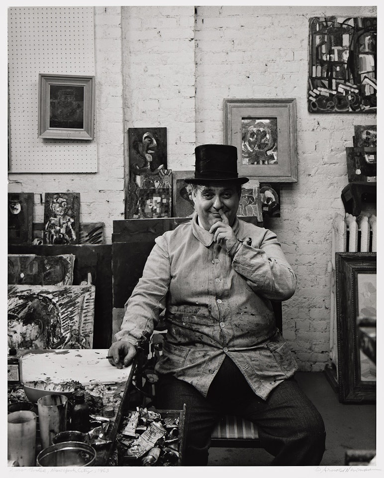 Zero Mostel, New York by Arnold Newman