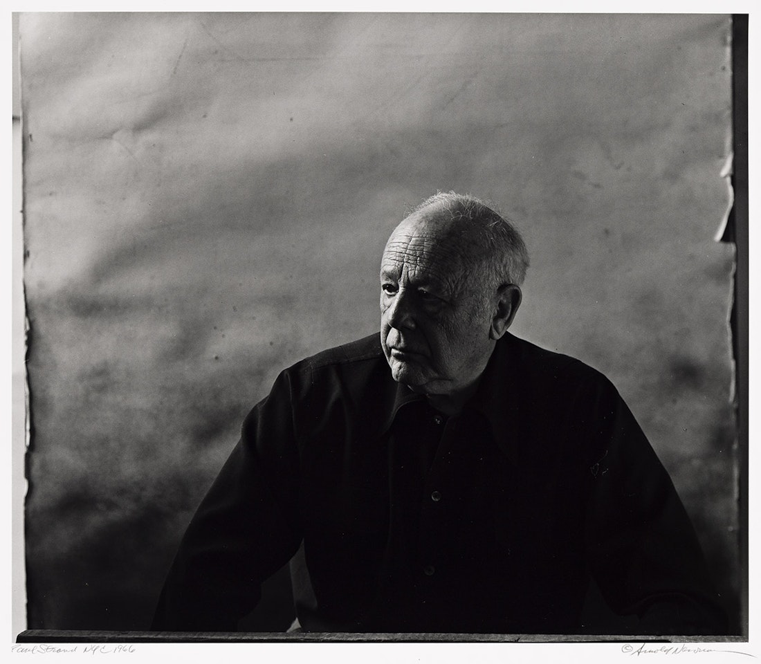 Portrait of Paul Strand, NYC by Arnold Newman