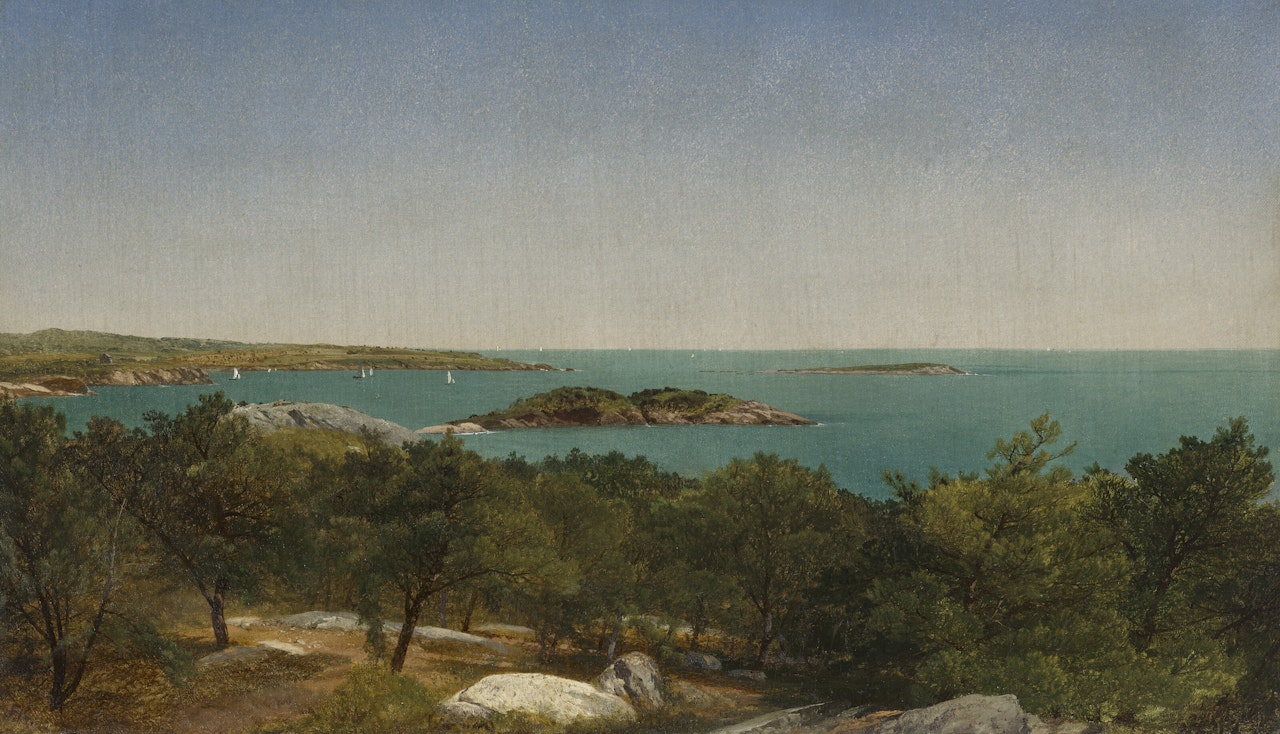 Contentment Island by John Frederick Kensett