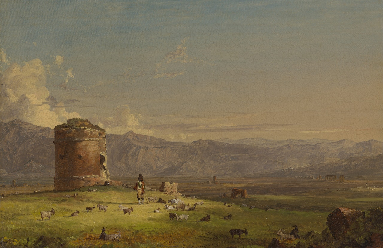 Torre dei Schiavi by Jasper Francis Cropsey