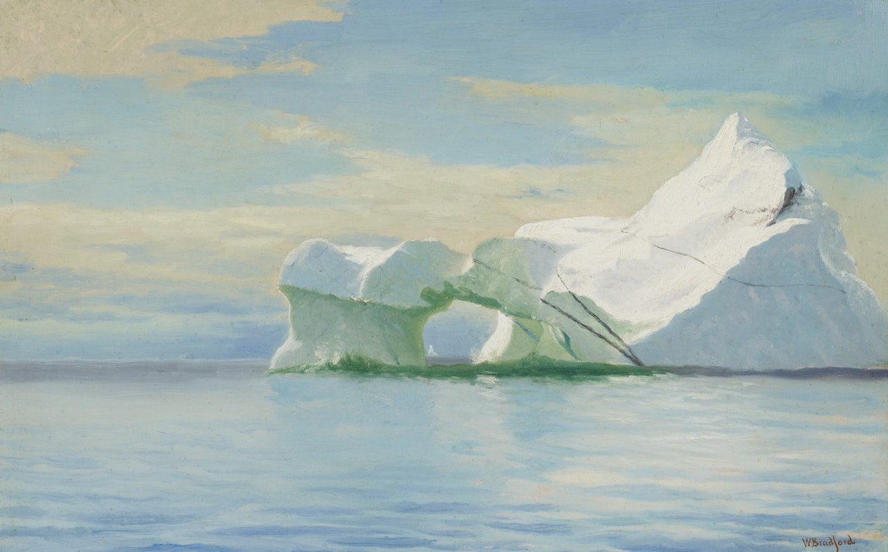 Arctic Seascape by William Bradford